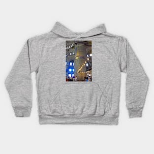 Blue Mosque Pillar Kids Hoodie